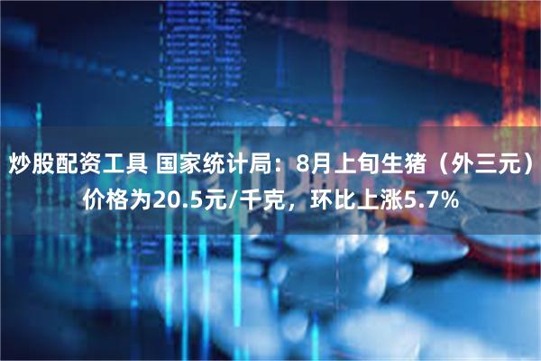 炒股配资工具 国家统计局：8月上旬生猪（外三元）价格为20.5元/千克，环比上涨5.7%