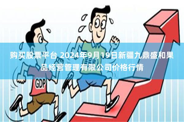 购买股票平台 2024年9月19日新疆九鼎盛和果品经营管理有限公司价格行情