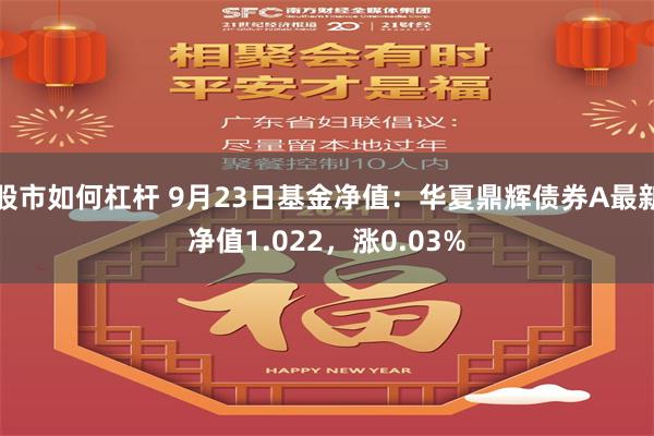 股市如何杠杆 9月23日基金净值：华夏鼎辉债券A最新净值1.022，涨0.03%