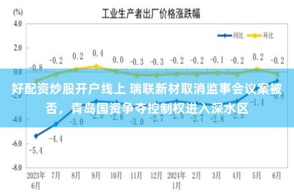 好配资炒股开户线上 瑞联新材取消监事会议案被否，青岛国资争夺控制权进入深水区