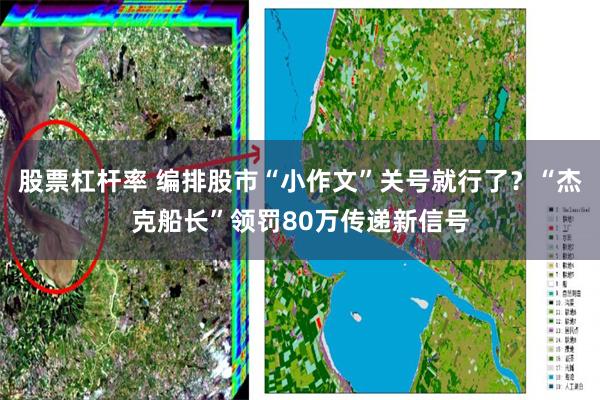 股票杠杆率 编排股市“小作文”关号就行了？“杰克船长”领罚80万传递新信号