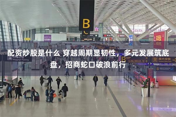 配资炒股是什么 穿越周期显韧性，多元发展筑底盘，招商蛇口破浪前行