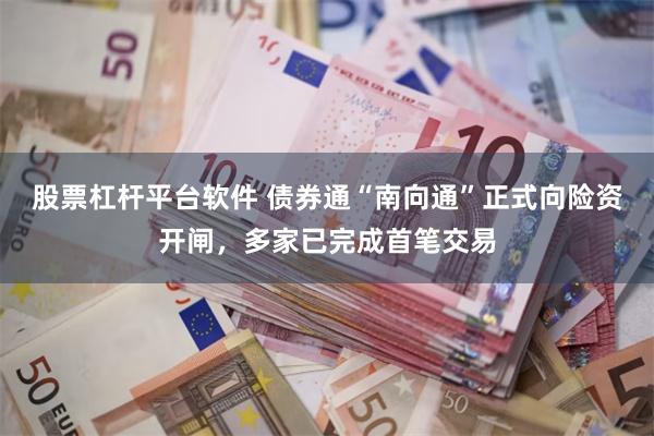 股票杠杆平台软件 债券通“南向通”正式向险资开闸，多家已完成首笔交易