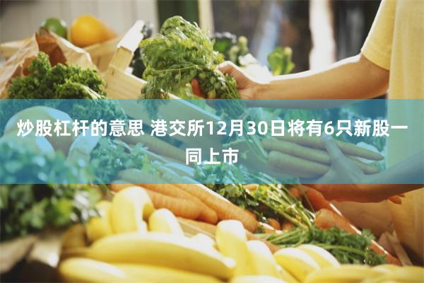 炒股杠杆的意思 港交所12月30日将有6只新股一同上市