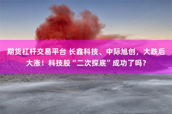 期货杠杆交易平台 长鑫科技、中际旭创，大跌后大涨！科技股“二次探底”成功了吗？