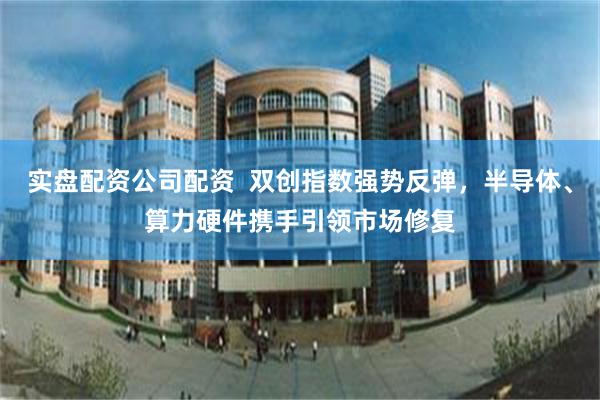 实盘配资公司配资  双创指数强势反弹，半导体、算力硬件携手引领市场修复
