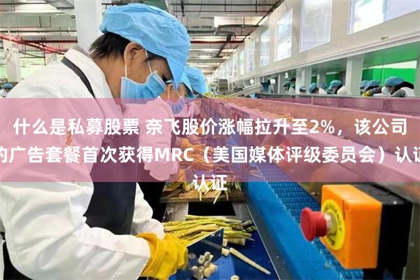 什么是私募股票 奈飞股价涨幅拉升至2%，该公司的广告套餐首次获得MRC（美国媒体评级委员会）认证