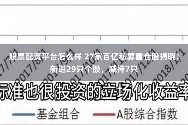 股票配资平台怎么样 27家百亿私募重仓股揭晓！新进29只个股，减持7只