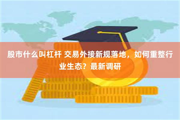 股市什么叫杠杆 交易外接新规落地，如何重整行业生态？最新调研