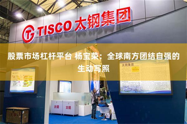 股票市场杠杆平台 杨宝荣：全球南方团结自强的生动写照