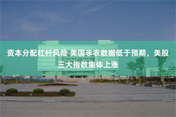 资本分配杠杆风险 美国非农数据低于预期，美股三大指数集体上涨